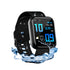 QZT S8 gros Bracelet en Silicone intelligent enregistrement vidéo Android IOS multifonction surveillance de la santé en ligne montre intelligente