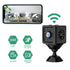 QZT K13 caméras de Surveillance vidéo 1080p sans fil Wifi caméra domestique Mini caméra IP de vidéosurveillance 