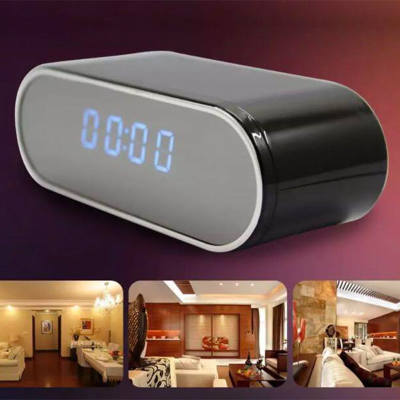 QZT Z10 Alarm Clock WiFi Night Vision Spy Hidden Camera