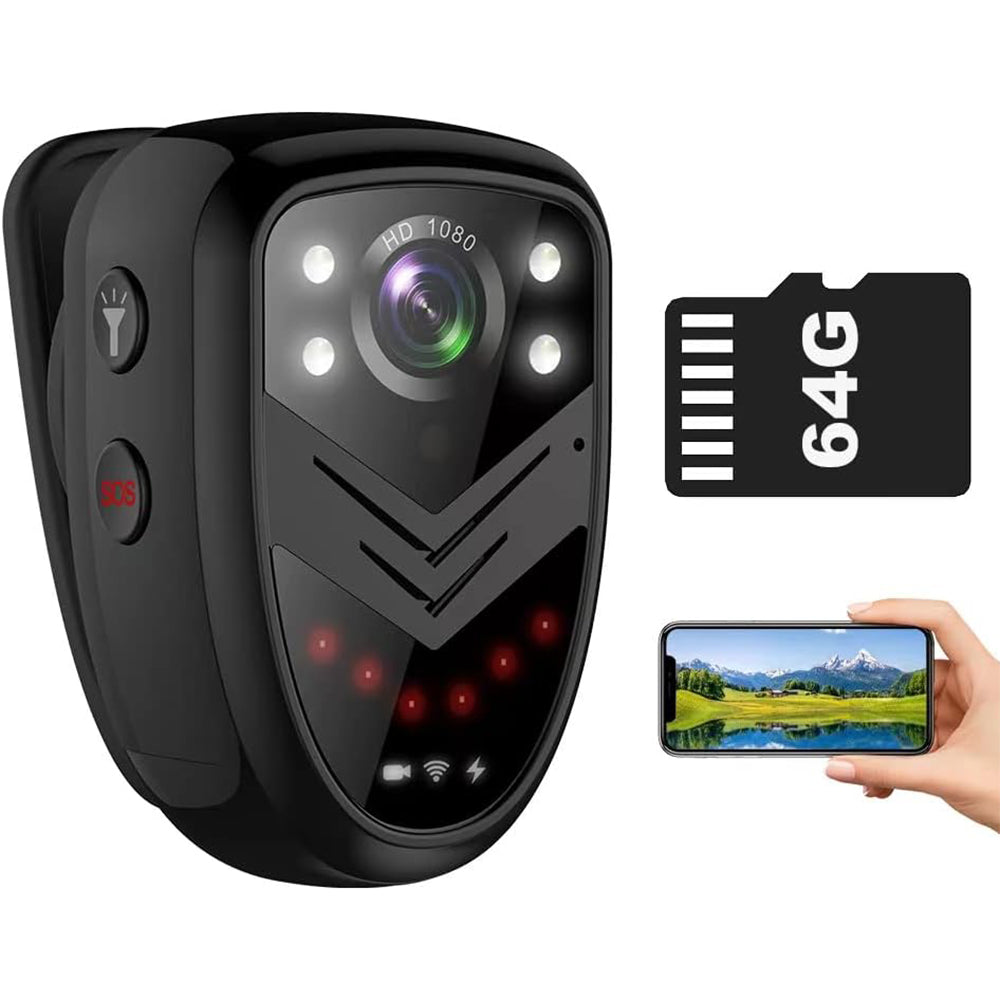 QZT K16 caméra cachée Mini caméra corporelle enregistreur vidéo caméra de Police portable pour les forces de l'ordre 