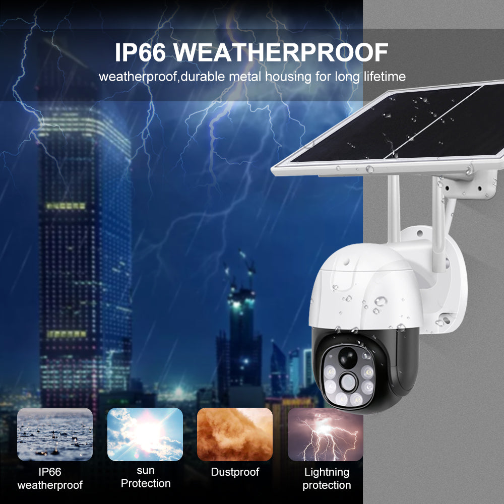 Bulk Price VRT-VC9-G Outdoor 1080P CCTV Surveillance Video Recorder Night Vision Wireless Security ptz solar camera