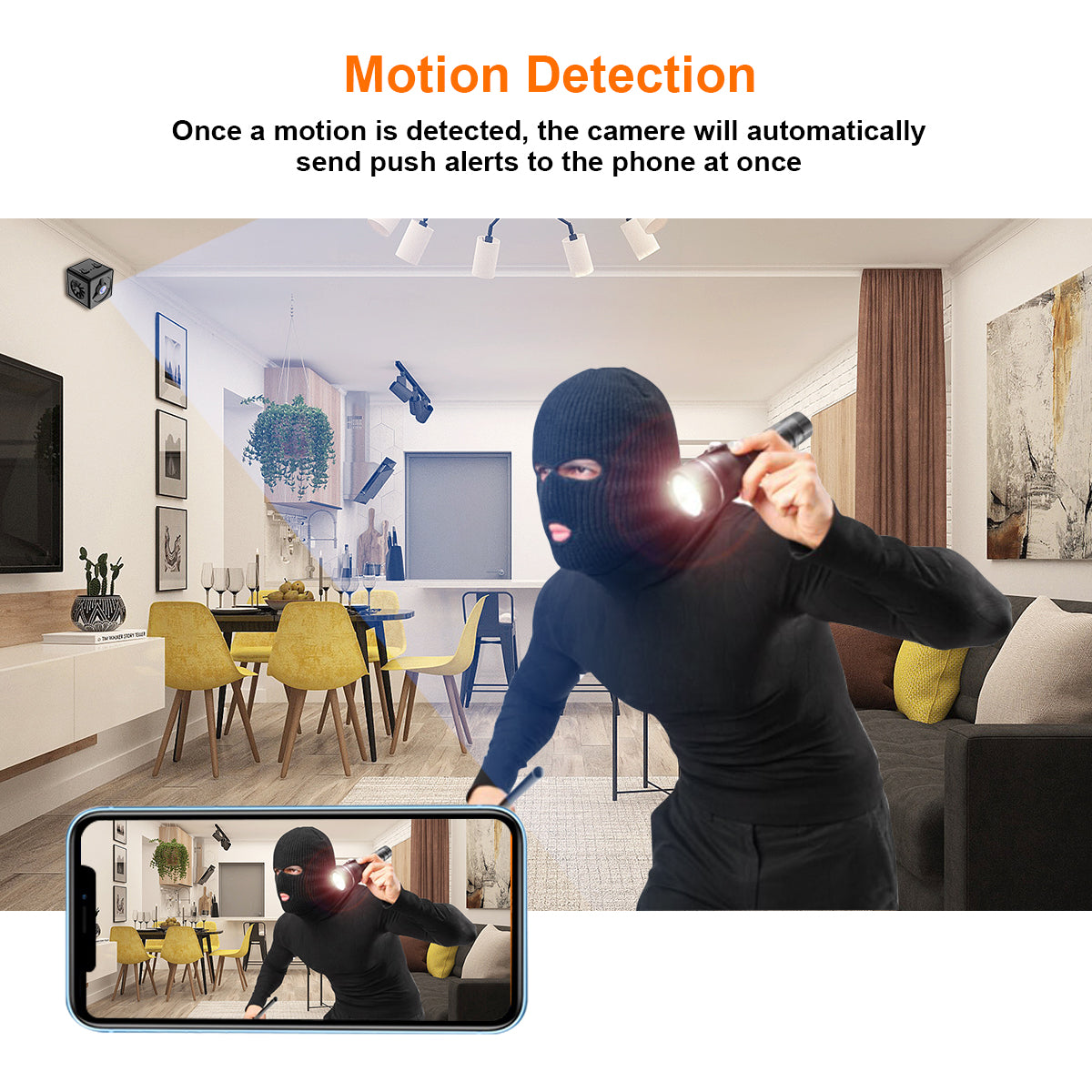 QZT K14 Mini caméra Wifi maison intelligente Hd 1080p Micro caméscope 