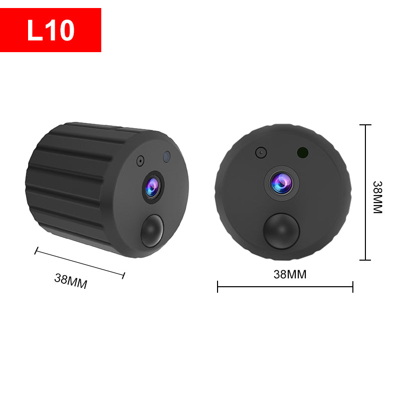 L10 Mini caméra Wifi 1080p caméra de sécurité réseau magnétique 