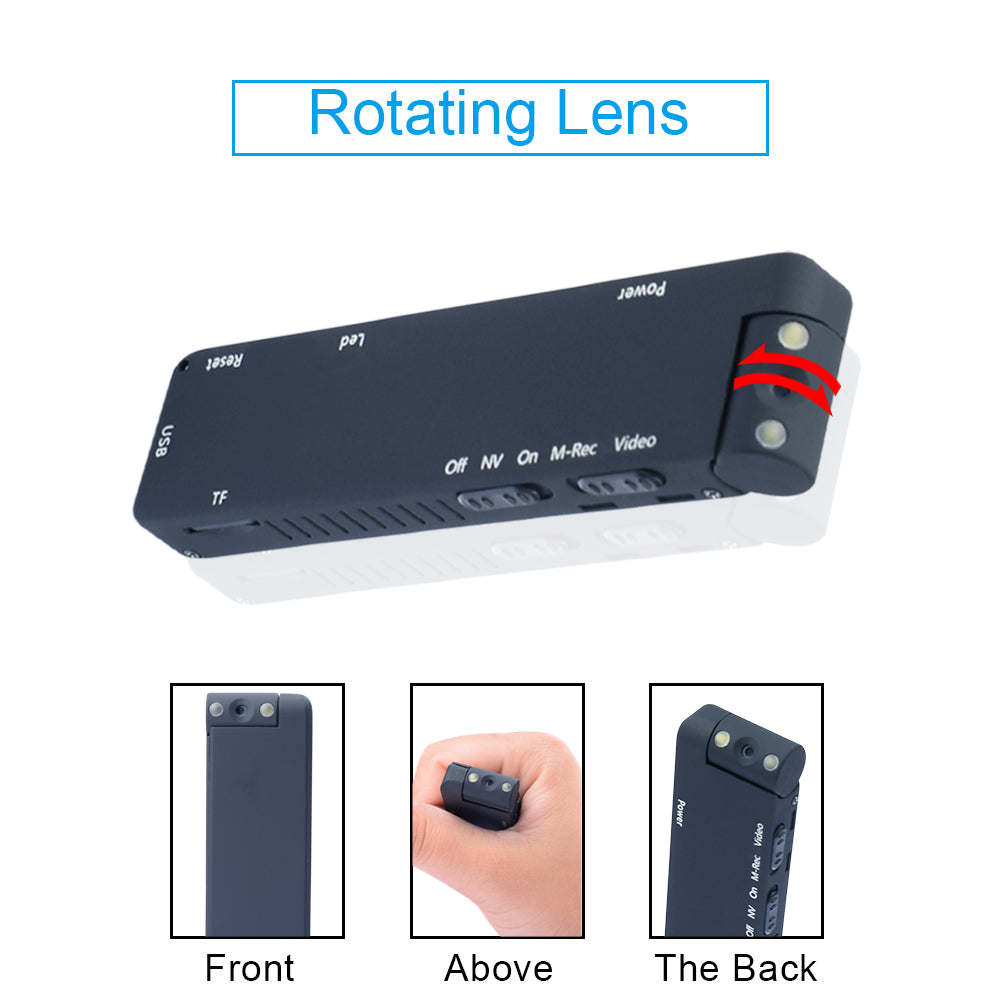 QZT MD14 180 rotatable pinhole camera miniature camera