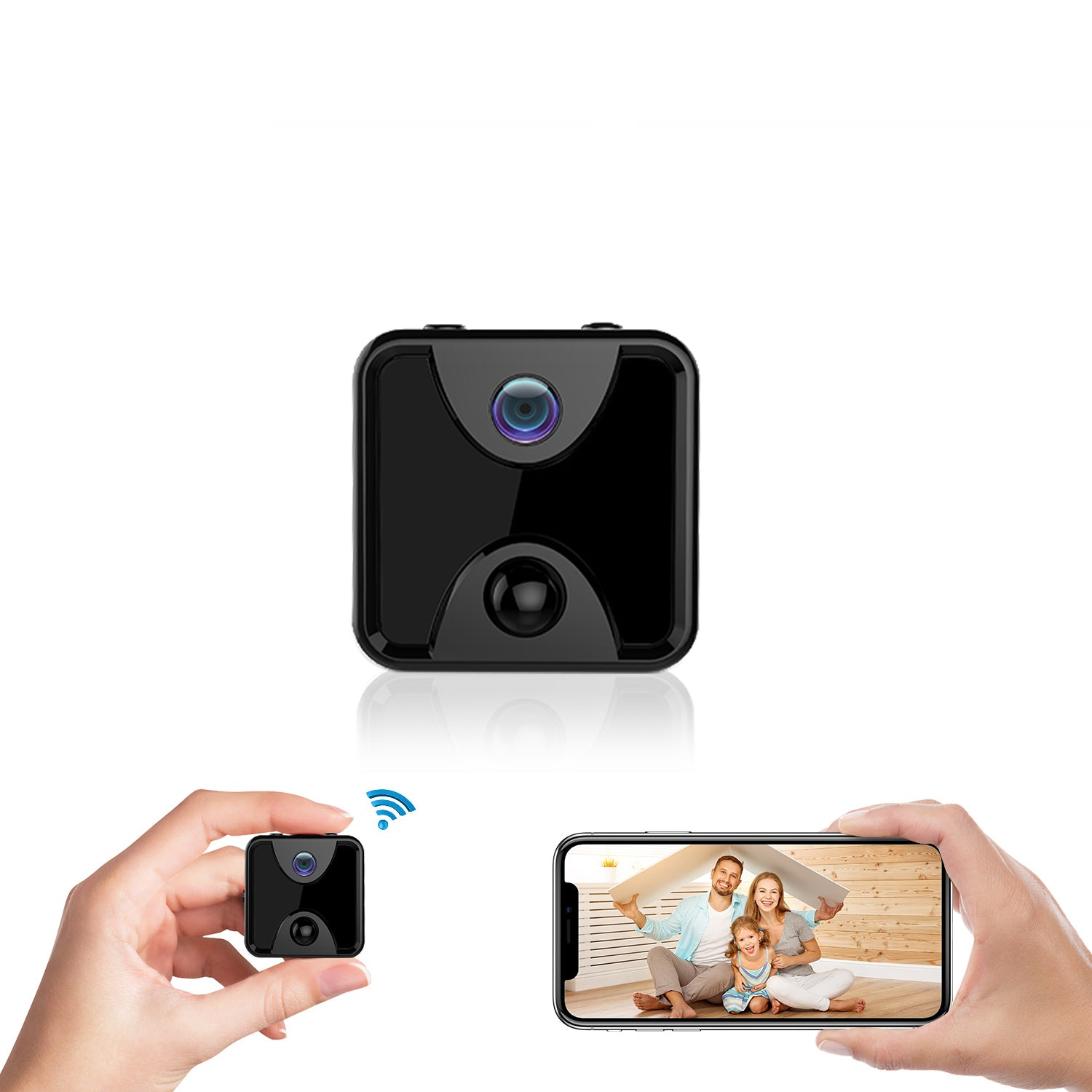 NEW R7 Spy Camera Wireless WiFi Monitoring Remote Network HD Mini Camera