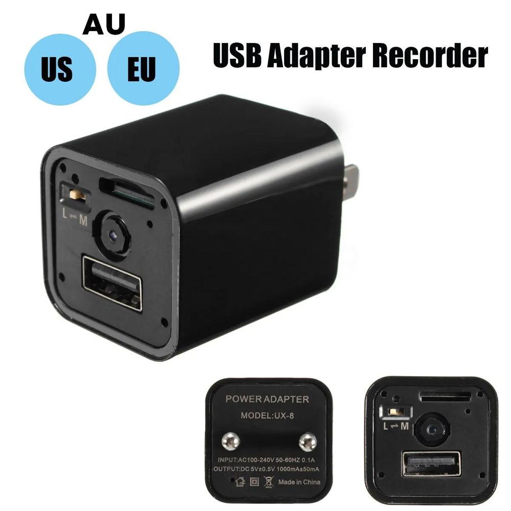 QZT S1 Full HD 1080p USB-kamera Mini Hidden Wall Charger plug Spy Camera