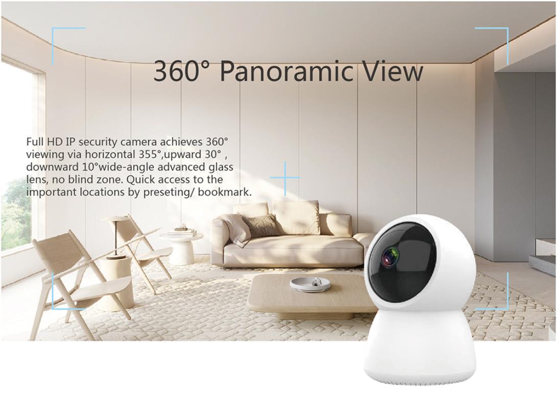 Haute qualité ZX-C24 1080P Tuya enregistreur vidéo Vision nocturne détection de mouvement intelligente wifi caméra ip 