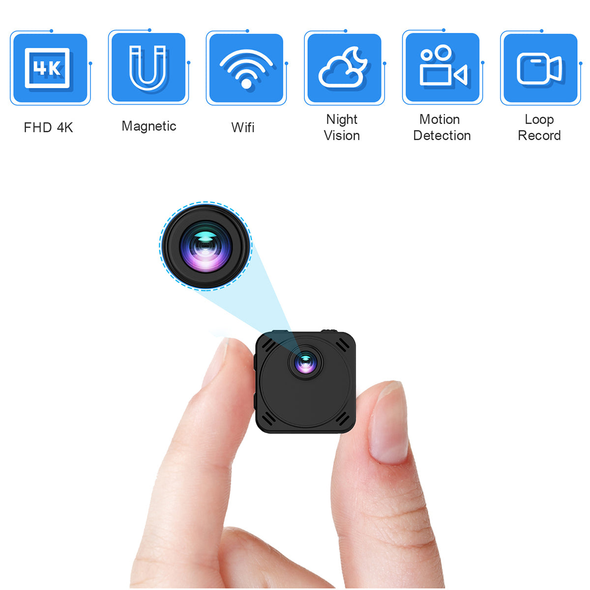 Hot Selling QZT R89 HD 1080P Mini cameras Wifi Motion Detection camera