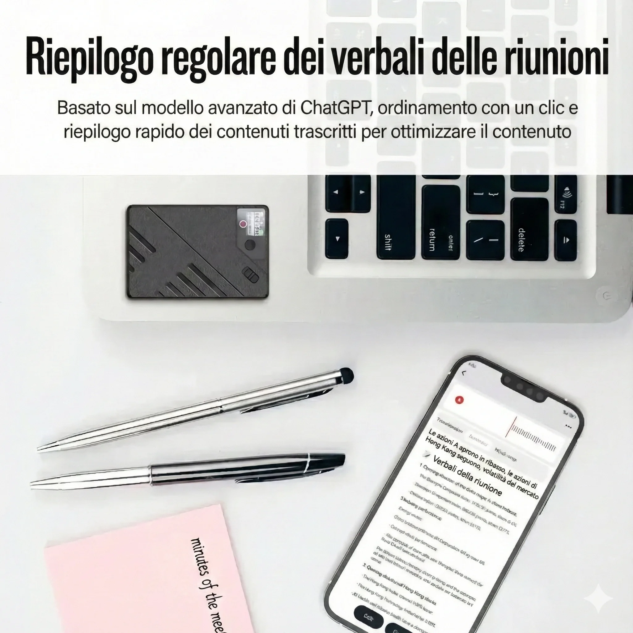 Riepilogo IA