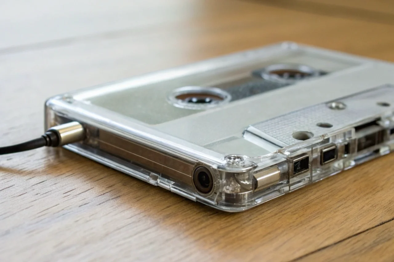 Registratore vocale di alta qualit&agrave; audio con scocca in metallo
