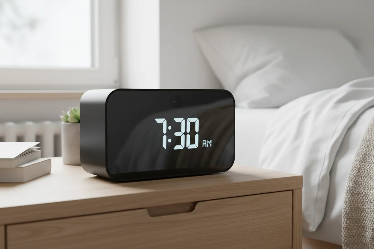 Tuya Hidden Camera Clock Modulo telecamera WiFi Tuya nascosto in un orologio digitale
