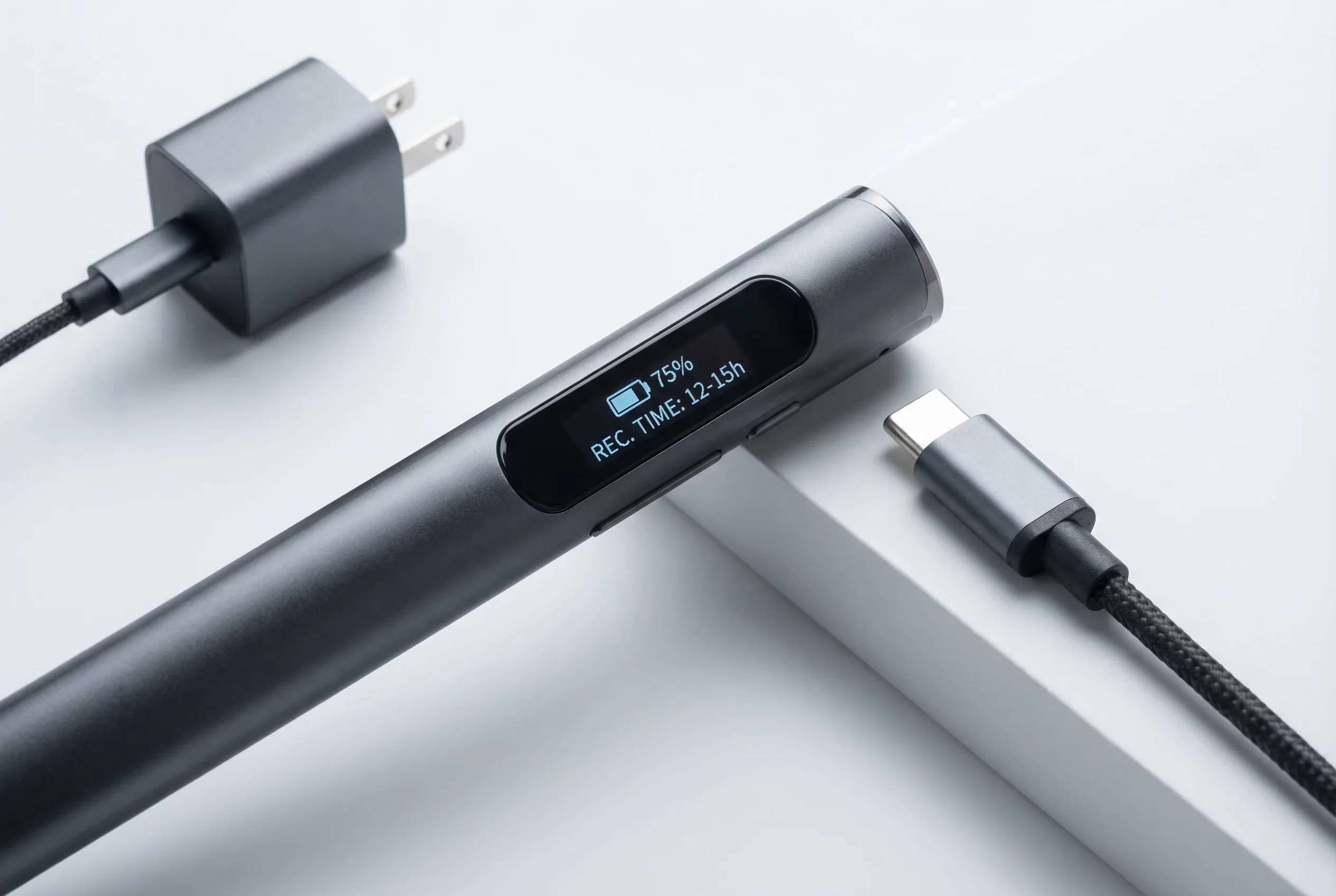 Batteria in carica e indicatore di durata