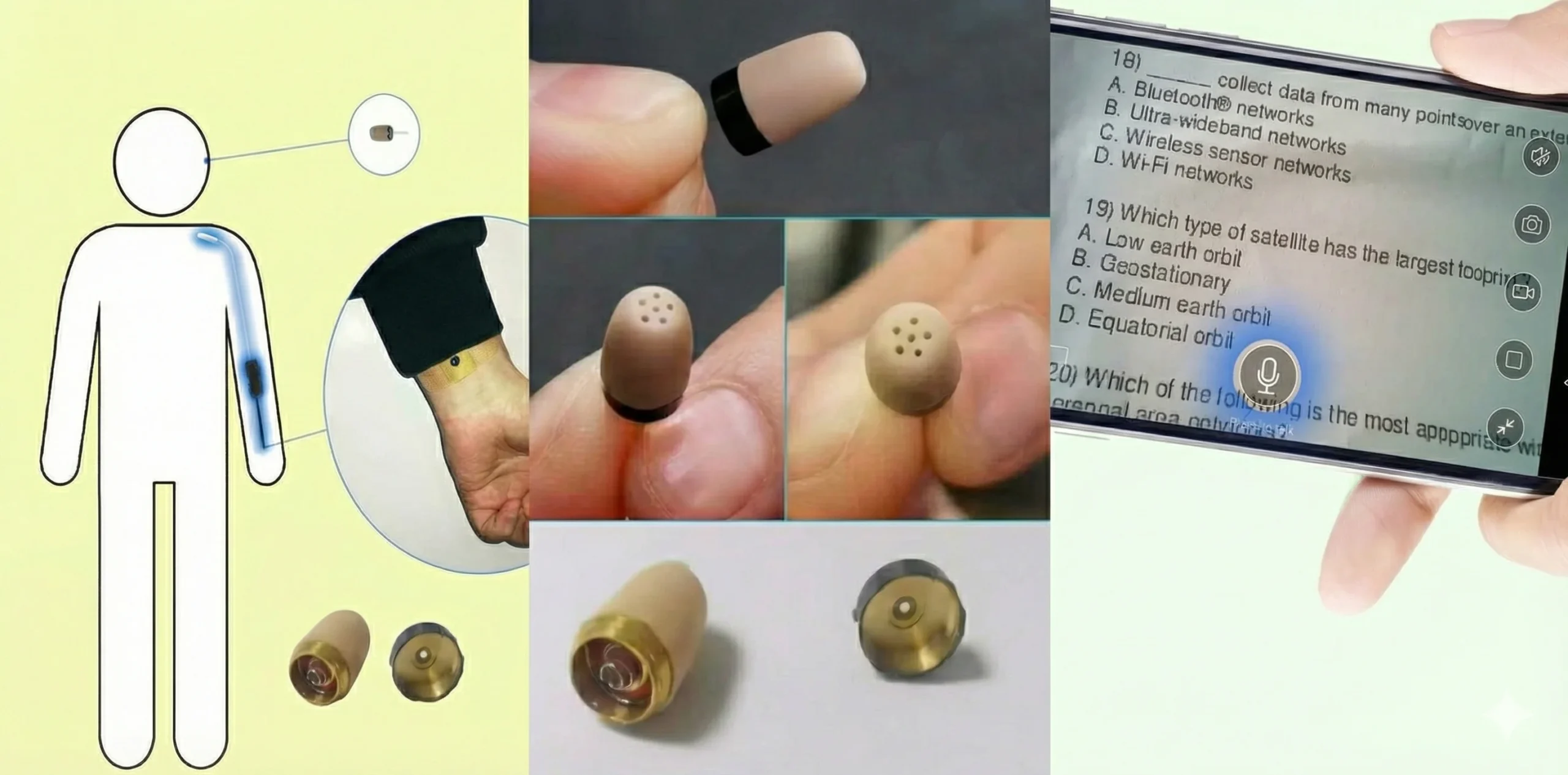 Exam camera module with WiFi front view