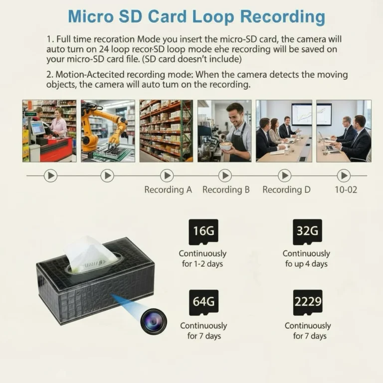 What's Wrong With Your SD Card DVR Camera Storage