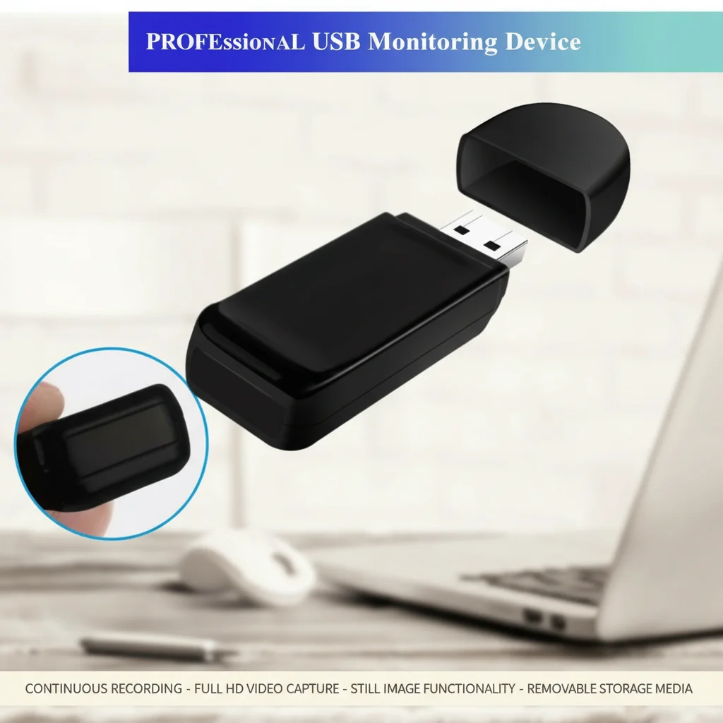 Full HD 1080p USB monitoring device components