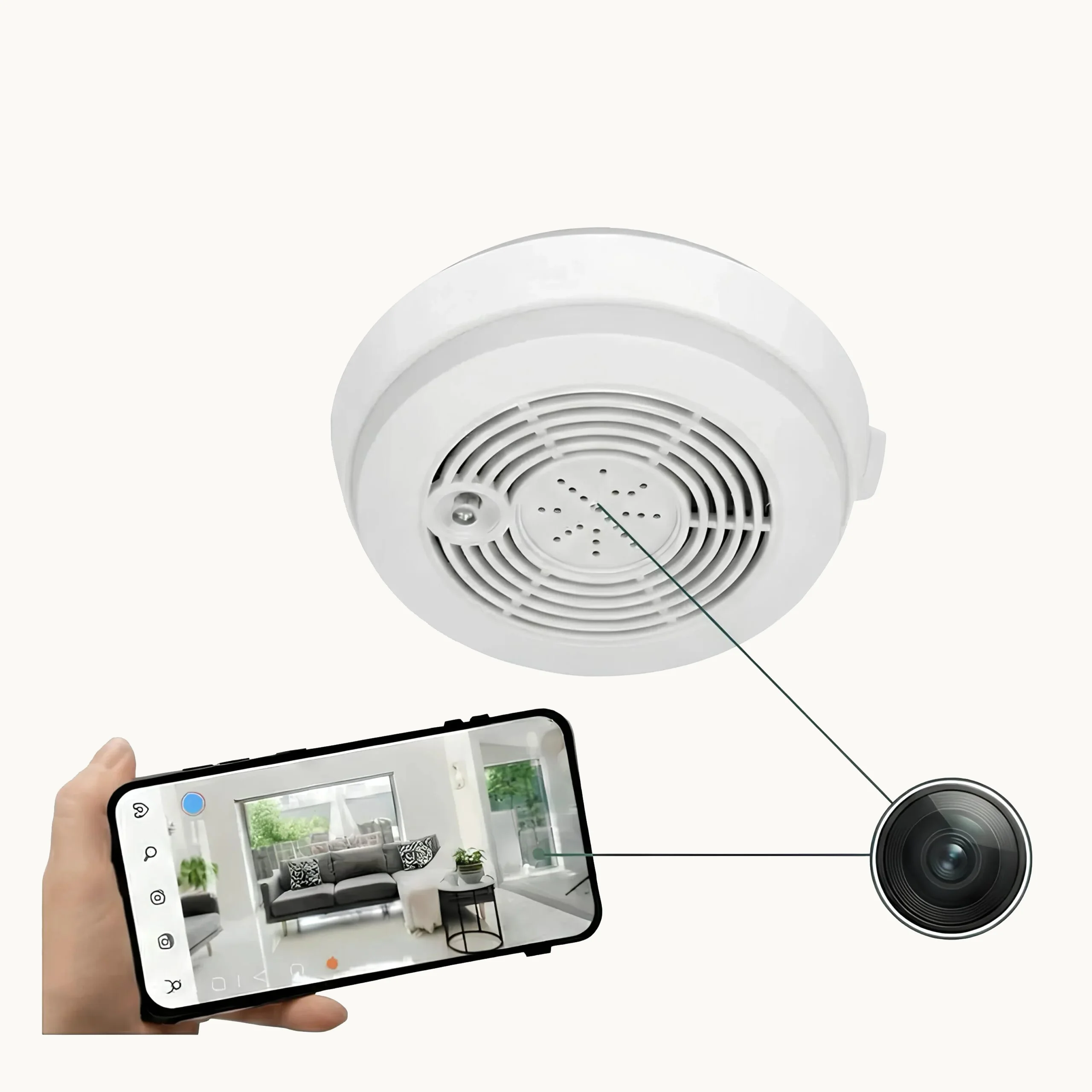 Maintaining hidden camera