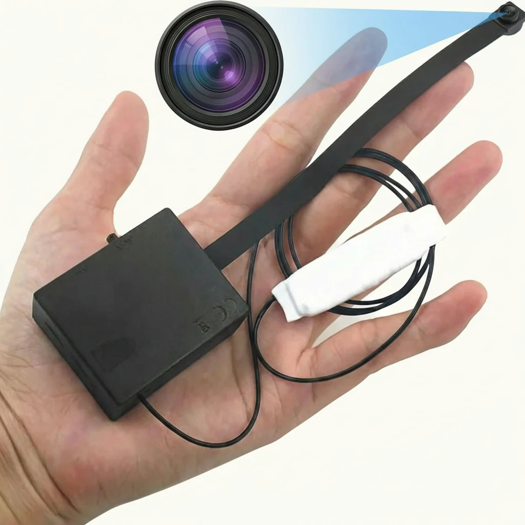 Covert 4K WiFi Exam Camera Kit with Two-Way Audio Earpiece (Model: A1W)