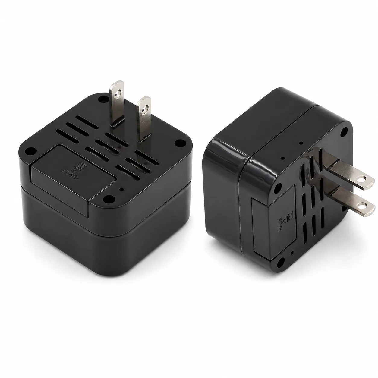 QZT A85 wall socket hidden camera dual angle view