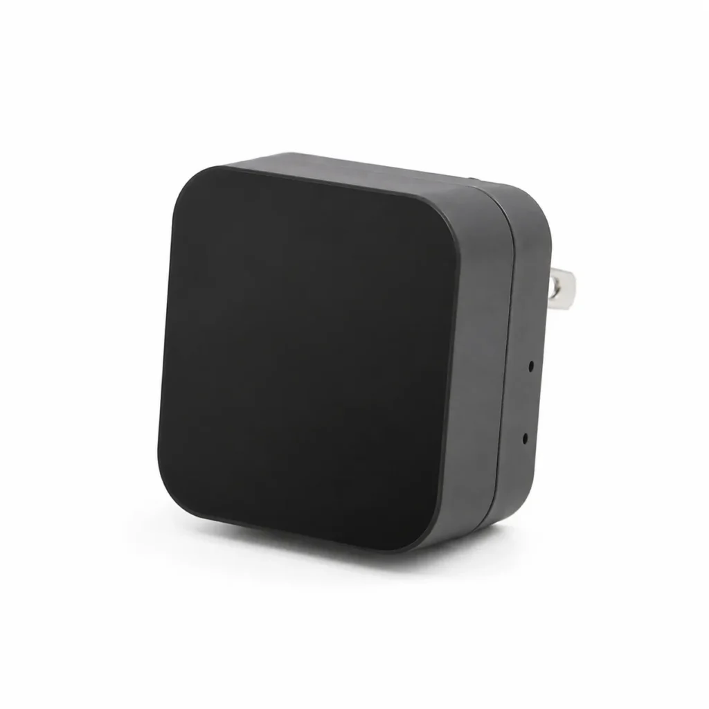 Chargeur USB WiFi avec caméra cachée et ports de charge double