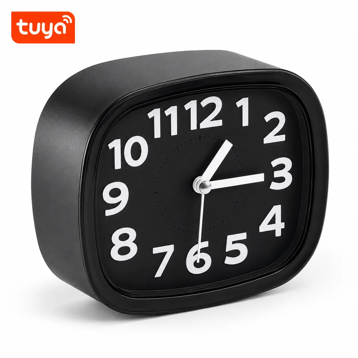 QZT C6 WiFi alarm clock hidden camera angled view