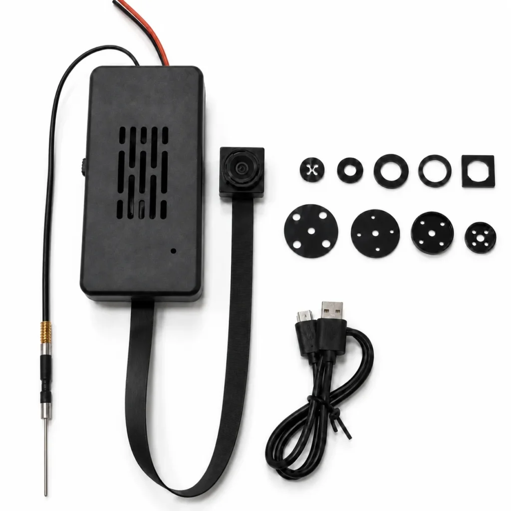Kit de Cámara Espía Oculta DIY con Módulo WiFi Tuya