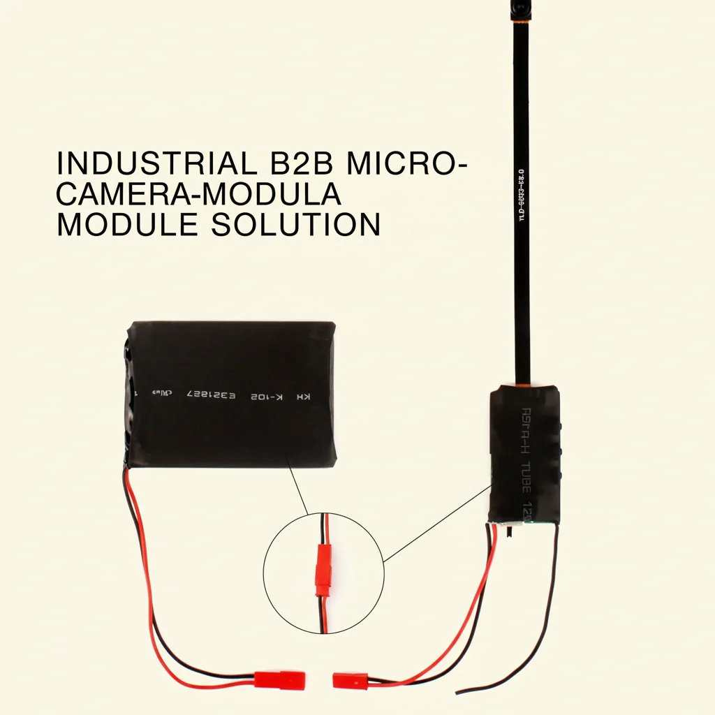 1080P DIY Spy Camera Module with 12-Hour Battery & Remote Control (Model: S80)