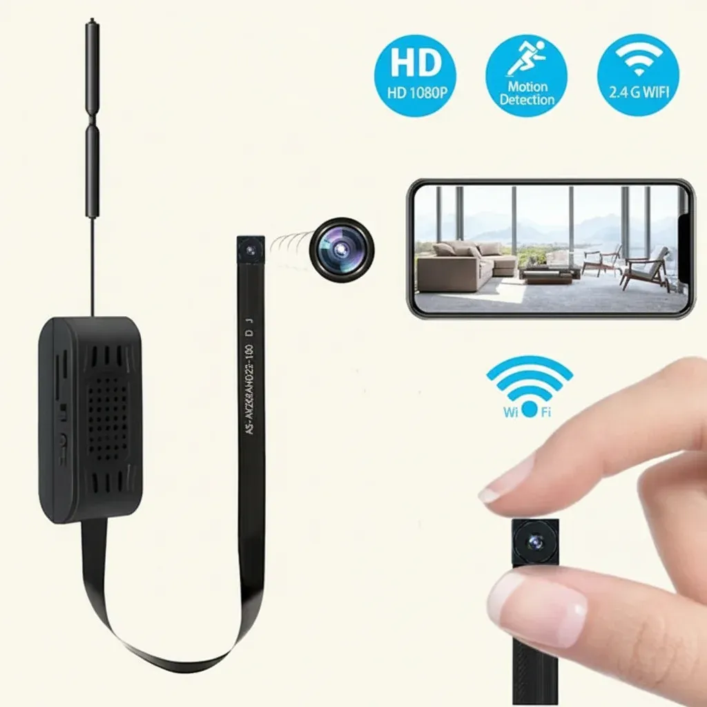 DIY Mini Spy Camera Module with WiFi | 1080p Hidden Cam Kit (Model: C10-HD)