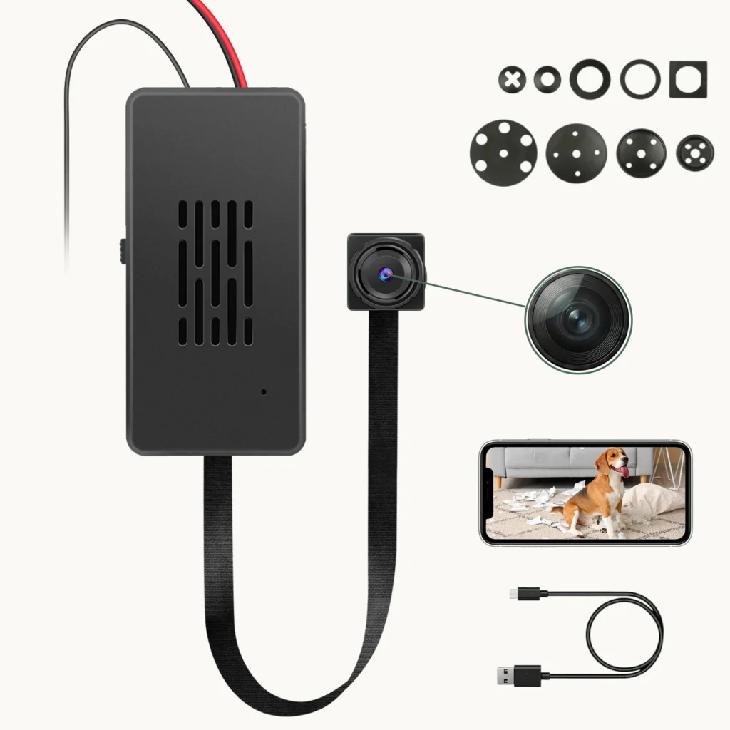 DIY Tuya Hidden Spy Camera Kit | 4K/1080P WiFi Module with Night Vision