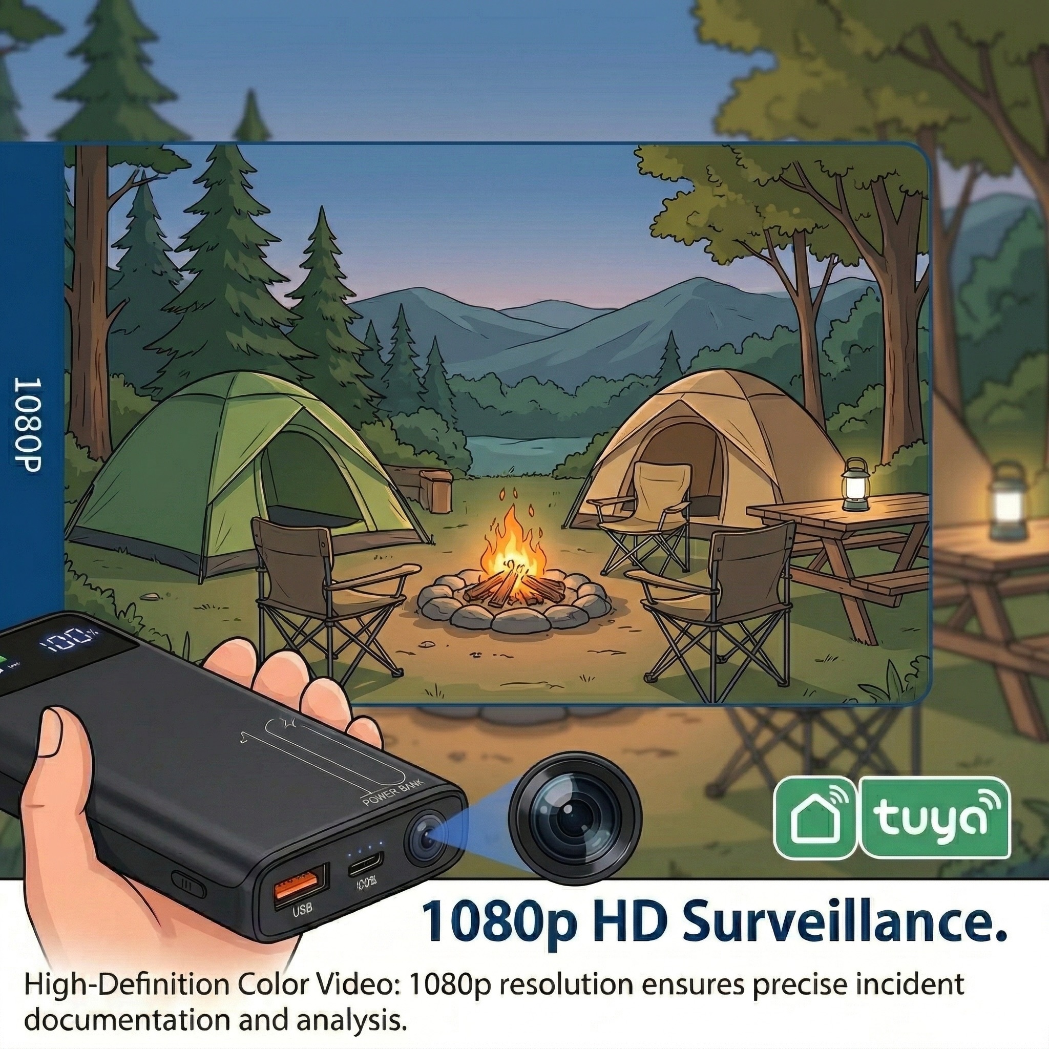 Outdoor security camera system illustrating the scope of CCTV that may require ICO registration