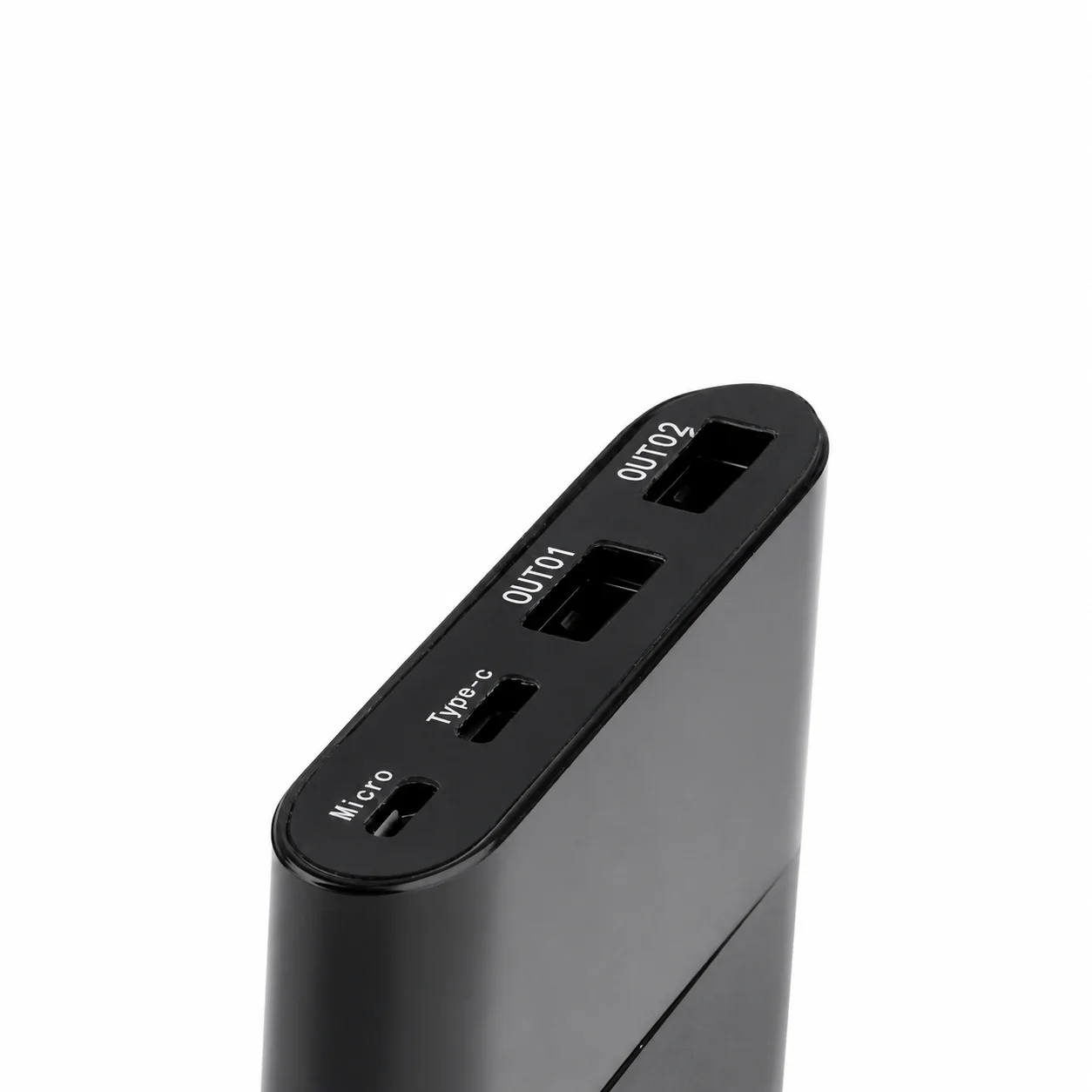 QZT H3 power bank hidden camera USB port and lens close up