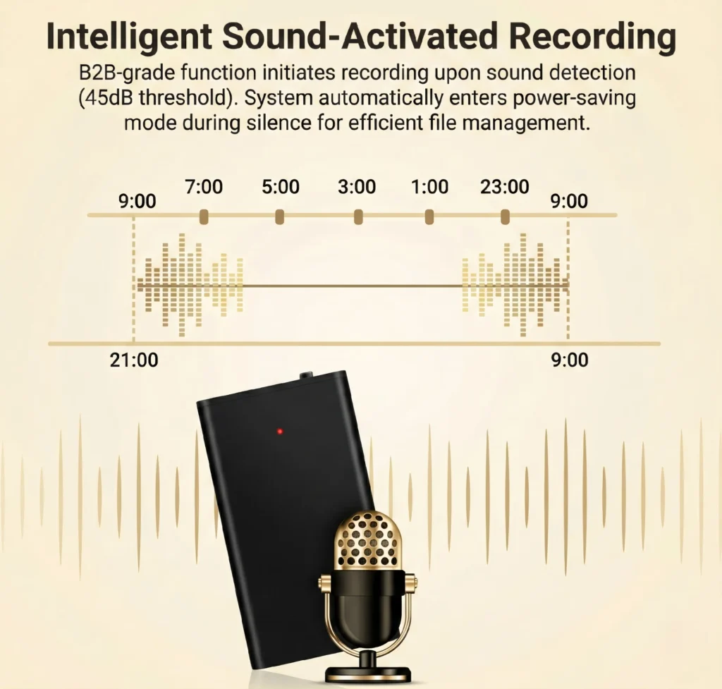 How to Optimize VOR Voice Activated Recording Settings