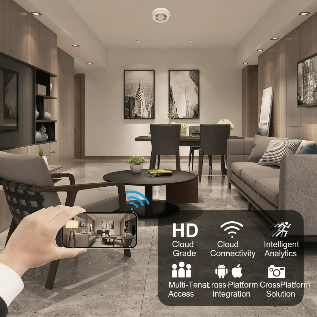 qzt-smoke-detector-camera-cloud-grade-intelligent-analytics