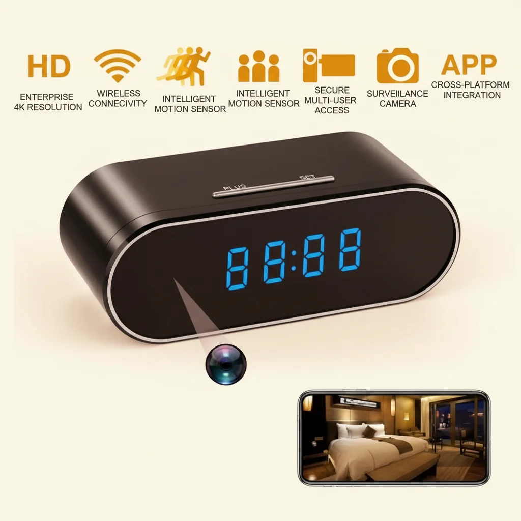 Tuya smart app cloud storage remote monitoring clock