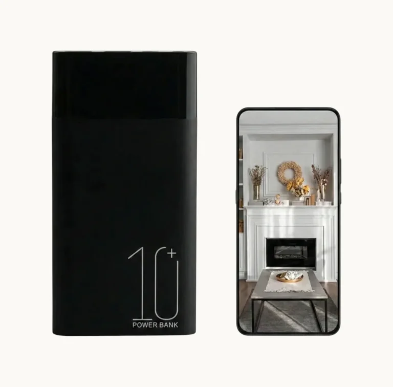 1080p WiFi Power Bank Hidden Camera with 10000mAh Battery and Night Vision