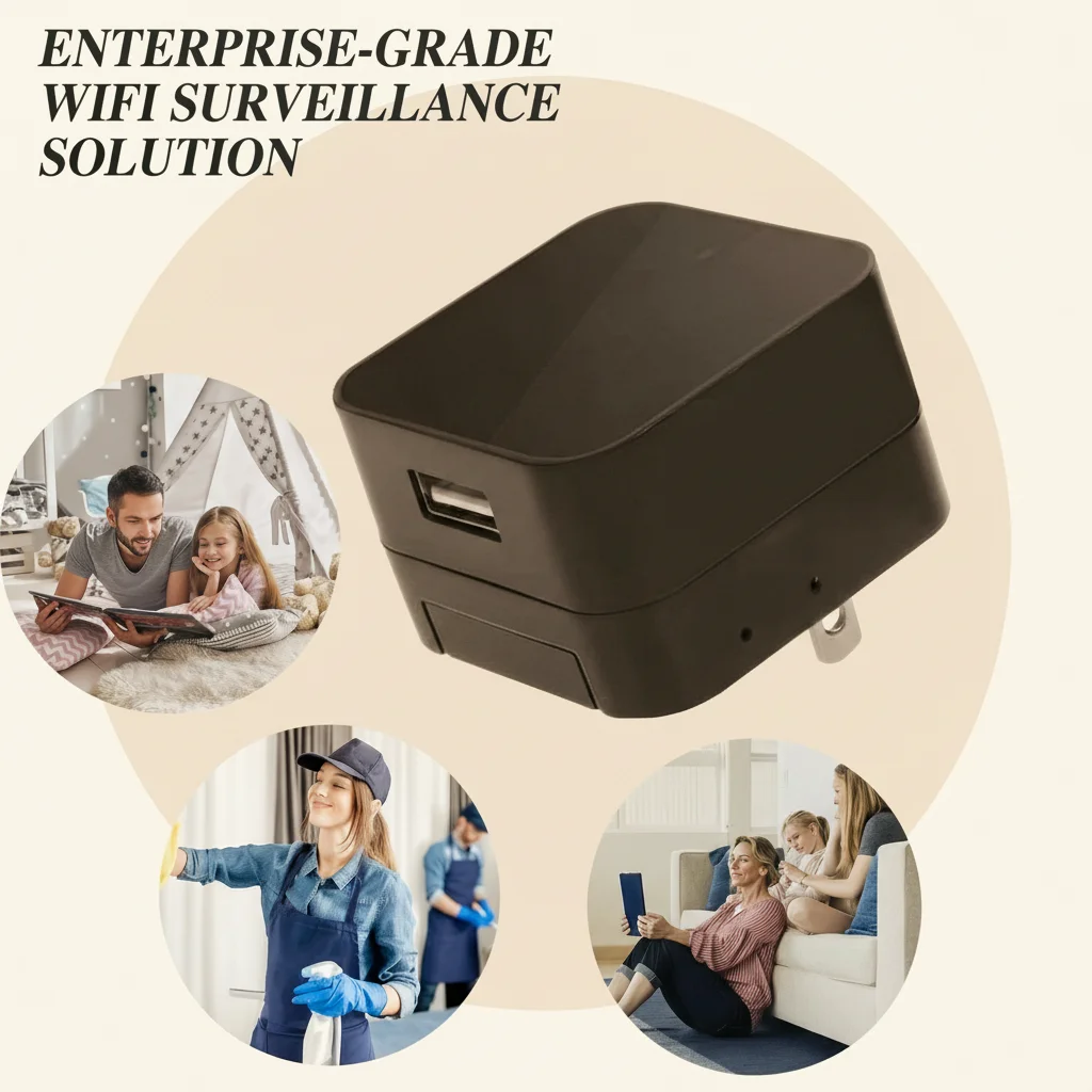 Discreet WiFi Wall Socket Spy Camera with Remote App View & Motion Detection (Model: A85)