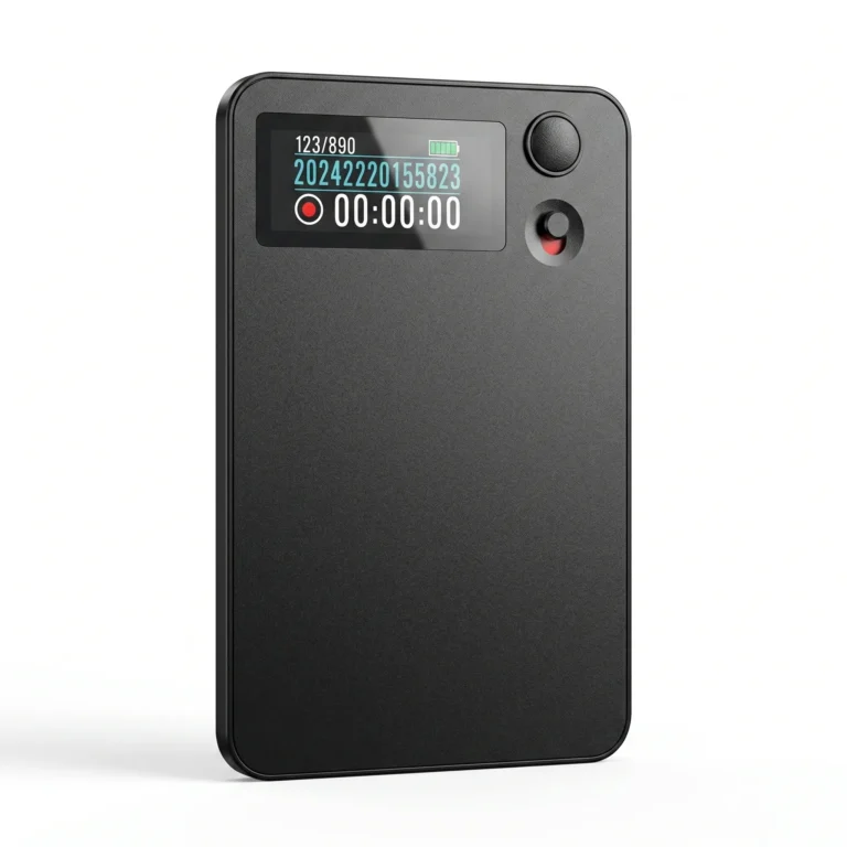 Grabadora de Voz con IA A3P y Toma de Notas con Almacenamiento de 64GB