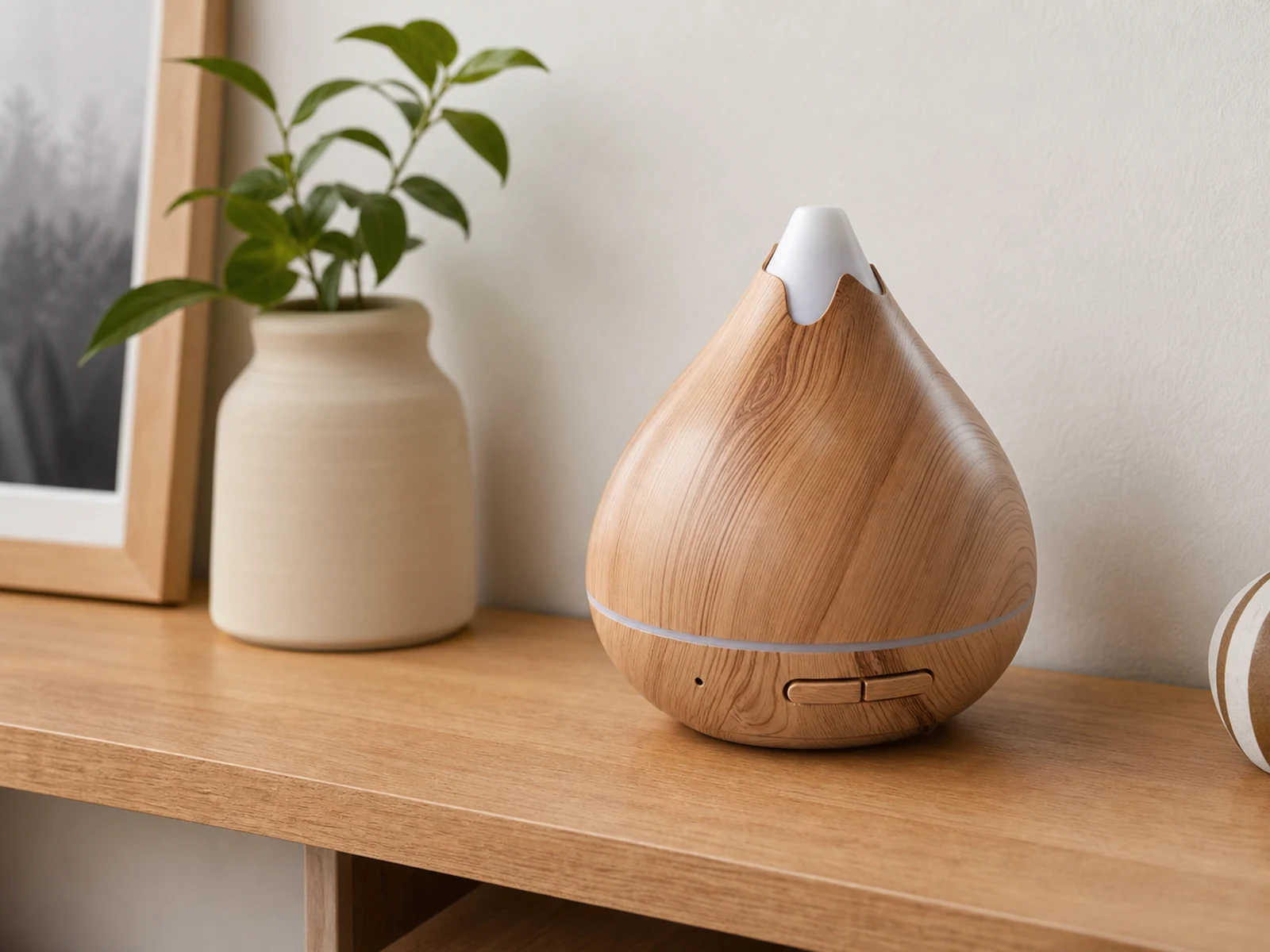 Tuya Deer Moon Humidifier Hidden Camera placed in an indoor use scene
