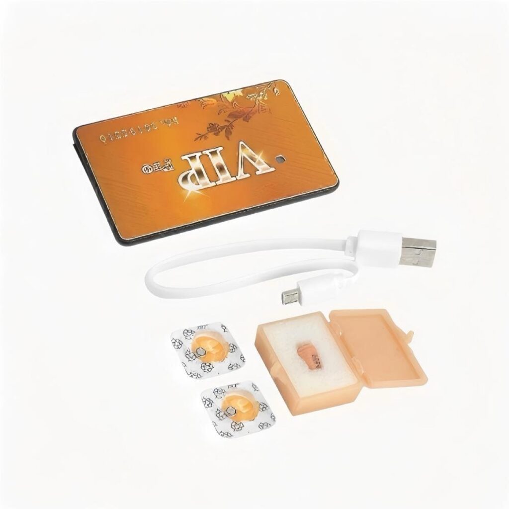 Comunicatore GSM VIP Card con auricolare wireless nascosto