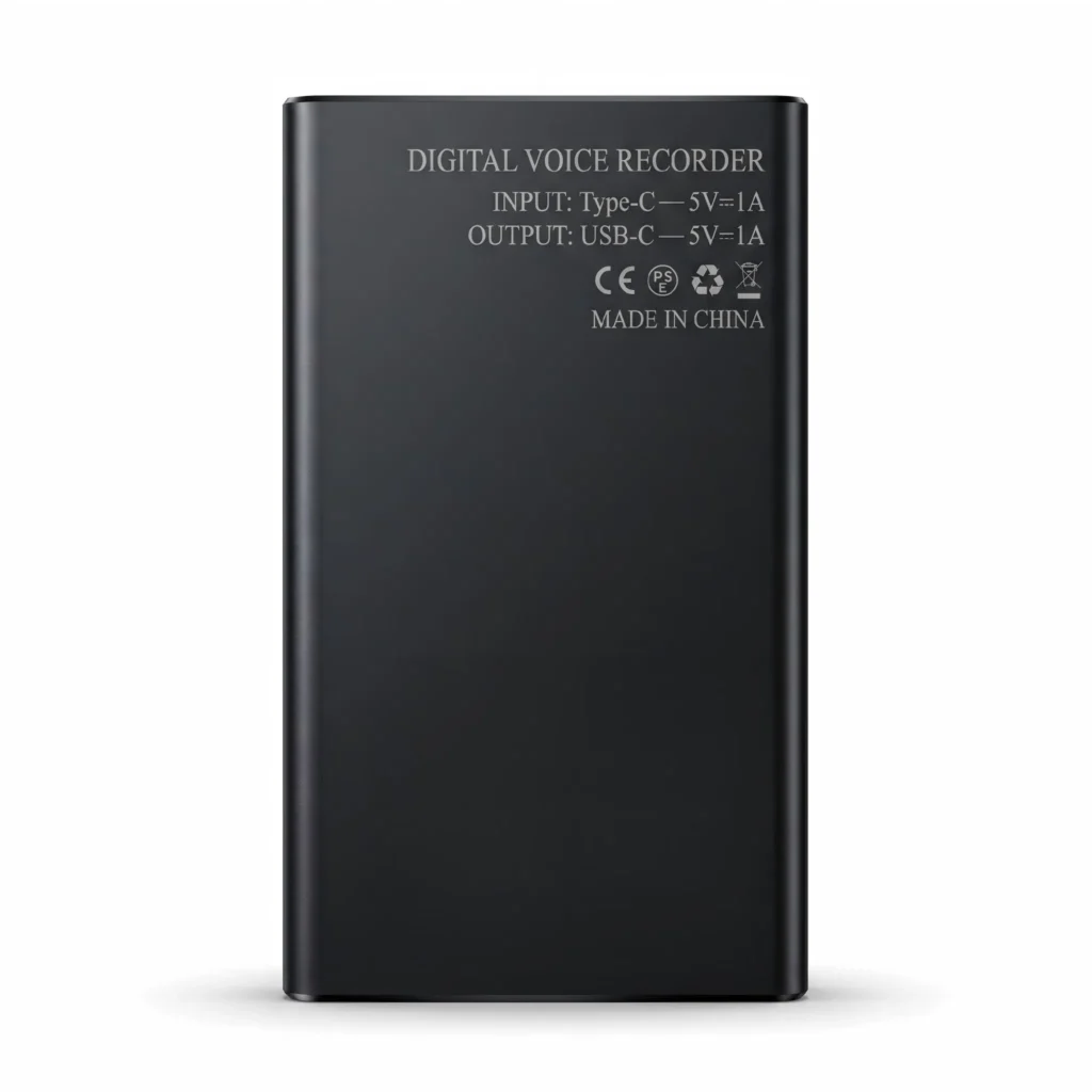 MZ006 Magnetic Voice Recorder Power Bank with 32GB