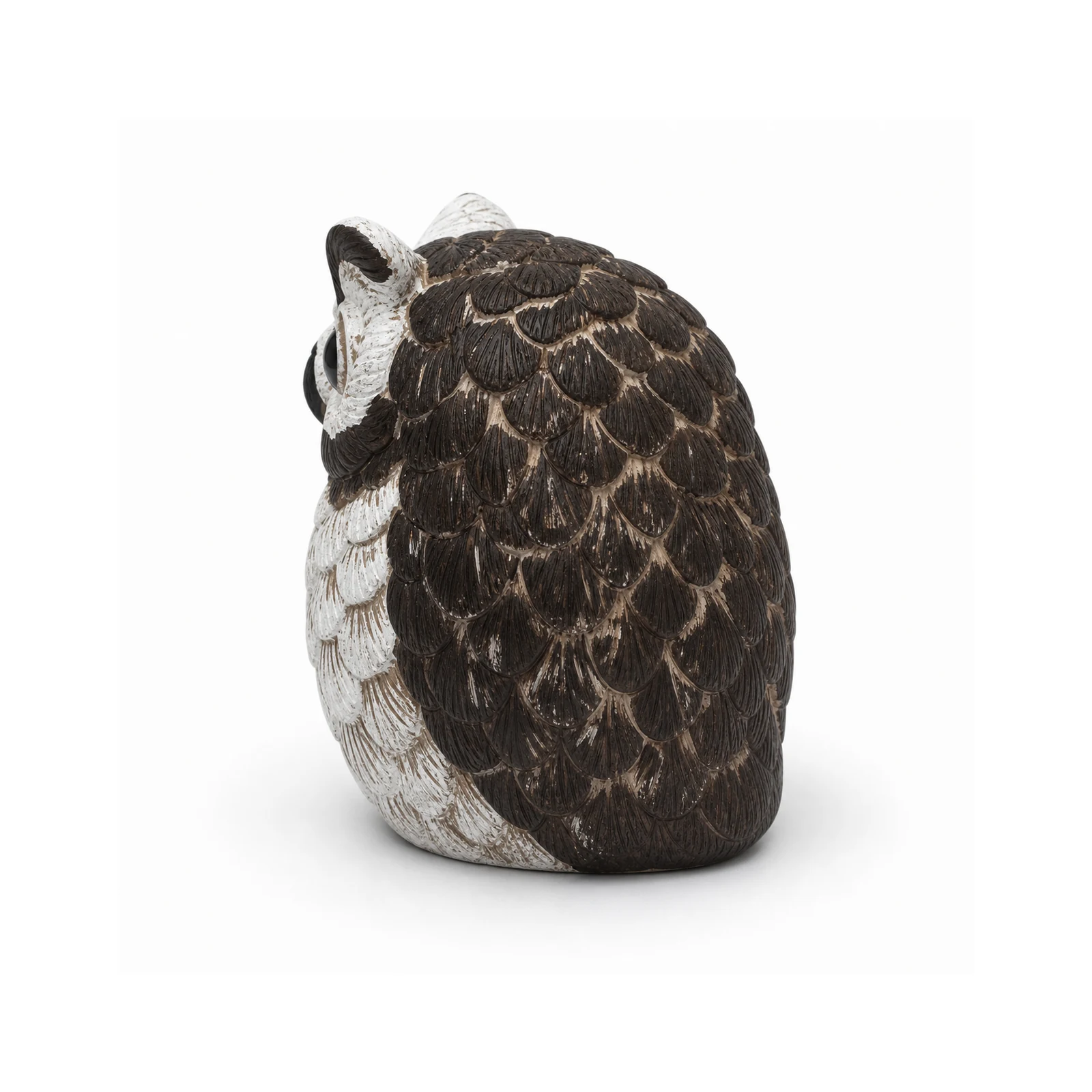Tuya Owl Decor Hidden Camera side product view