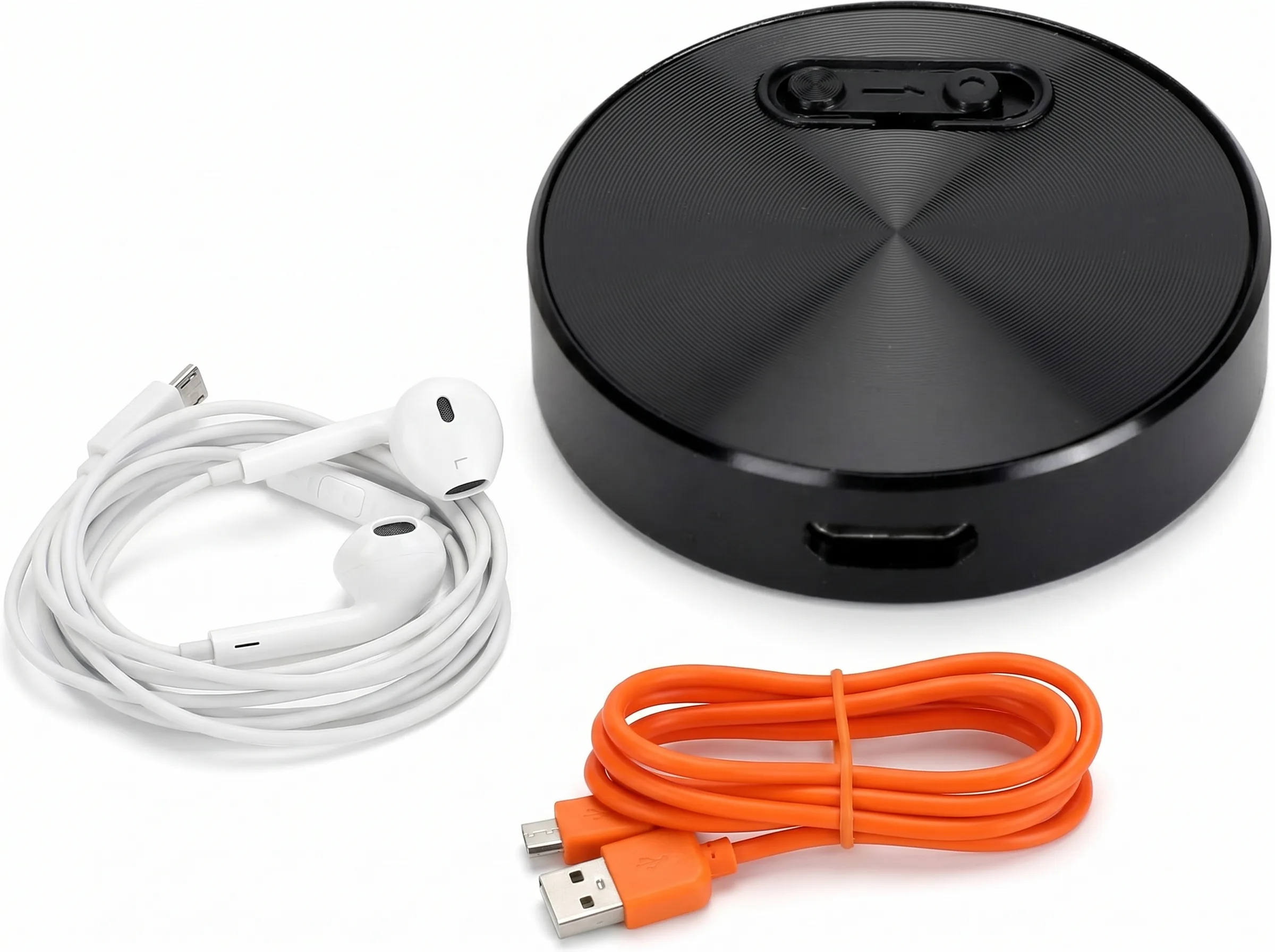 QZT Q37 mini voice activated recorder package and accessories