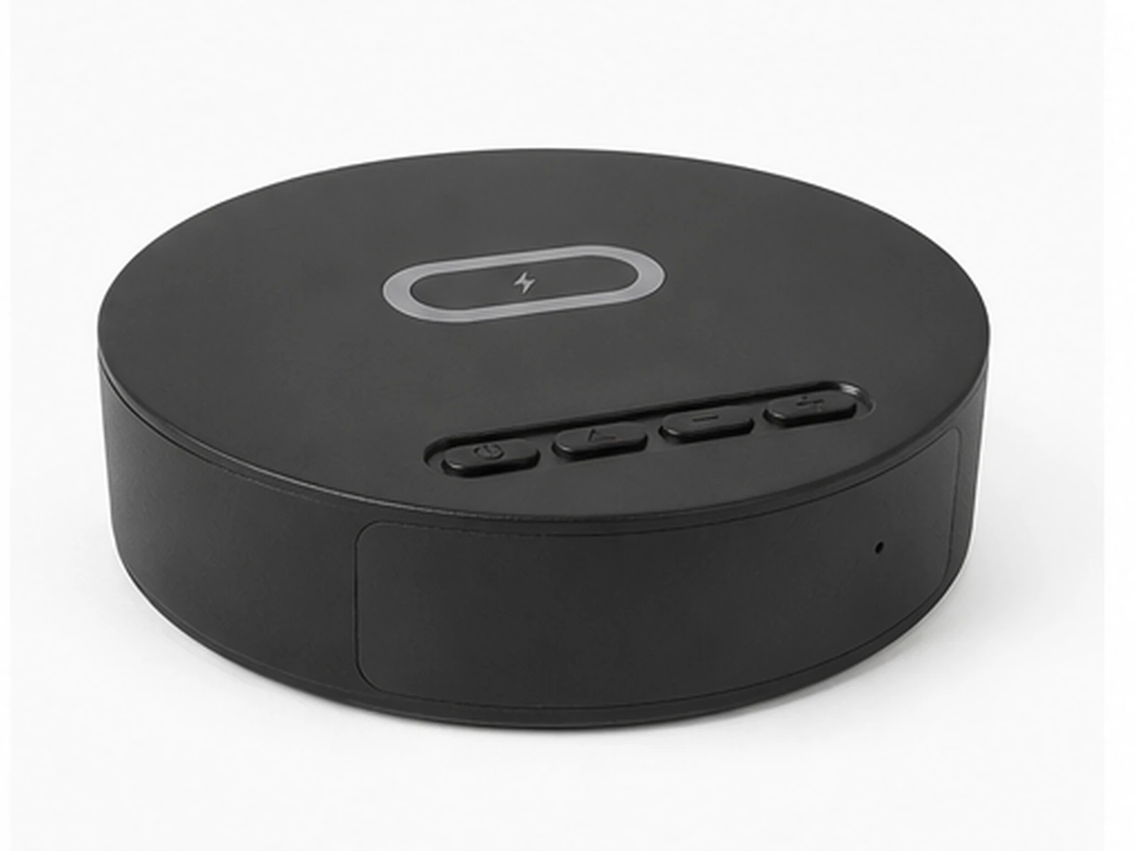Tuya Round Desk Box Hidden Camera product body and detail view