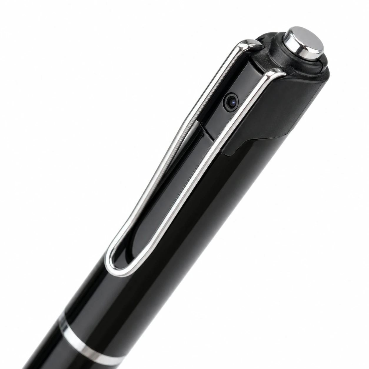 QZT W9 spy pen camera lens close up