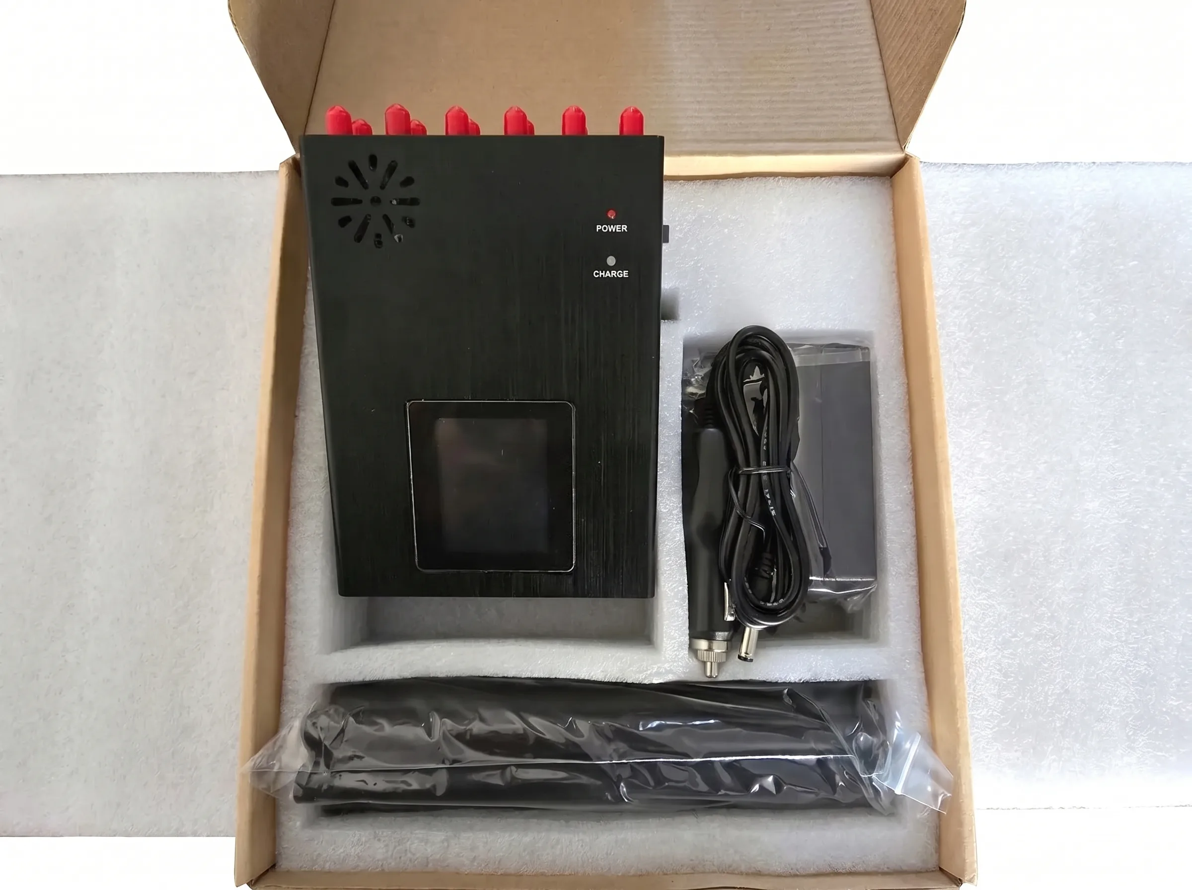 F12S Multi-Band Signal Detection Tool package and accessories