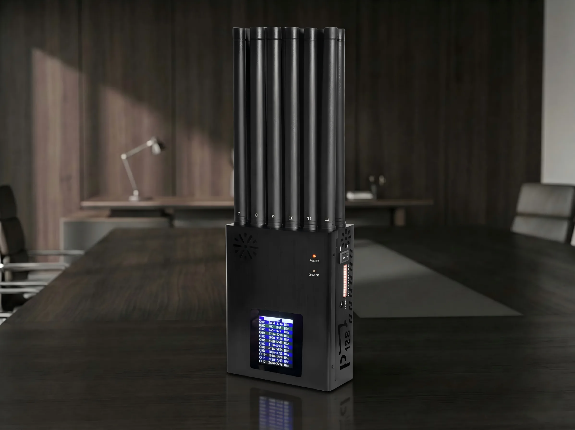 F12S Multi-Band Signal Detection Tool office placement scene
