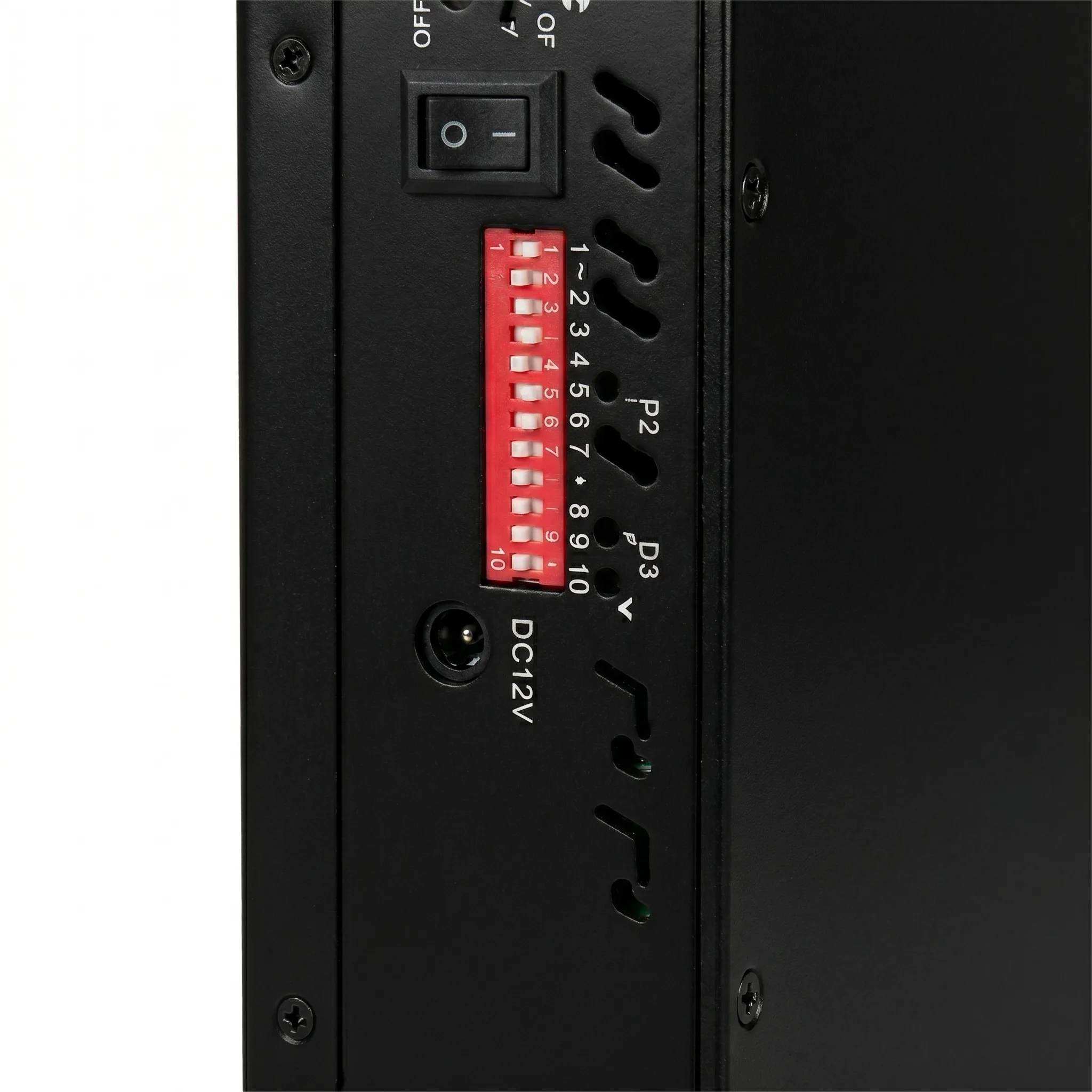 F12S Multi-Band Signal Detection Tool display and control close-up