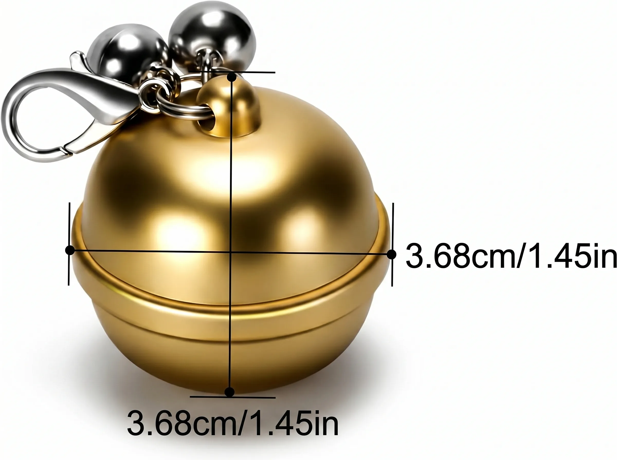 G15 Bell Keychain GPS Tracker size and specification detail