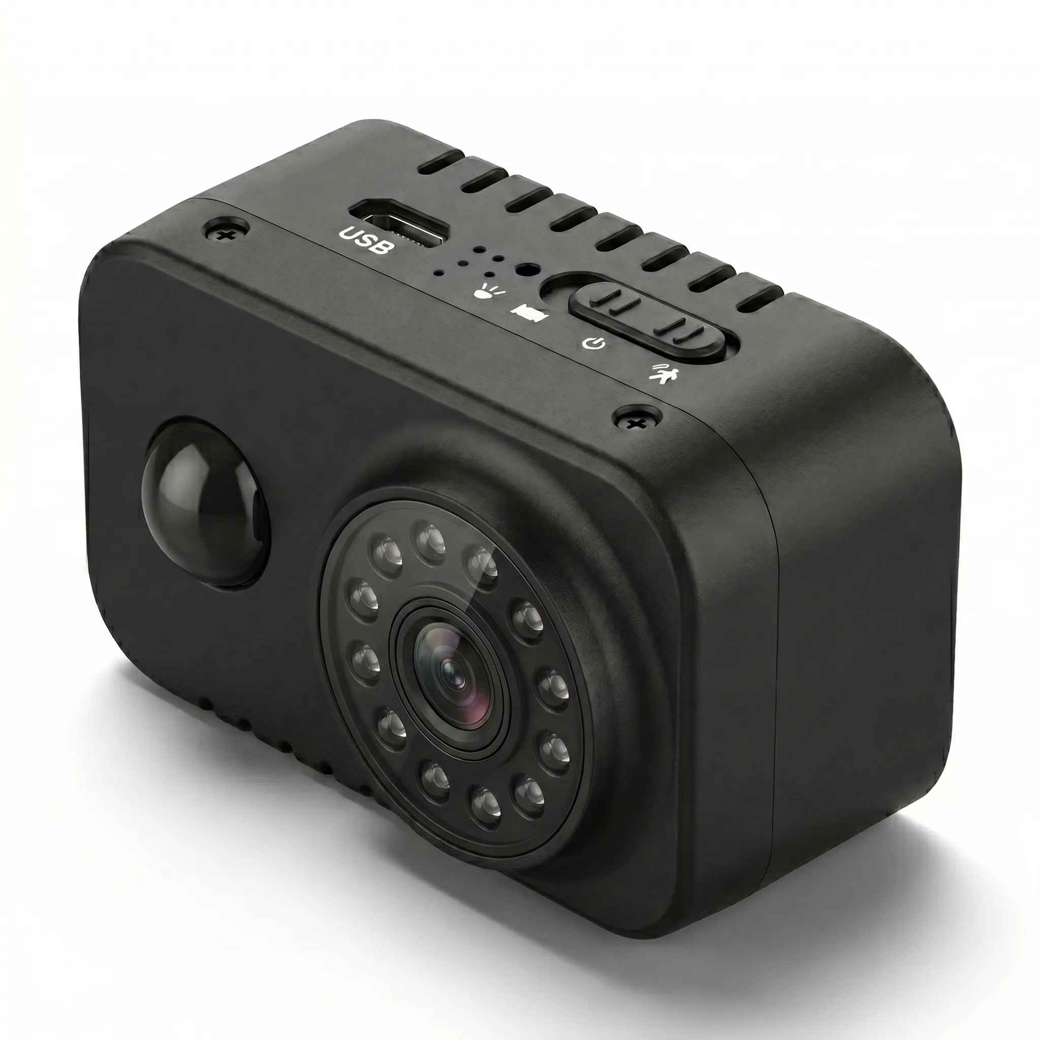 MD29 1080P Mini Camera with Night Vision side view