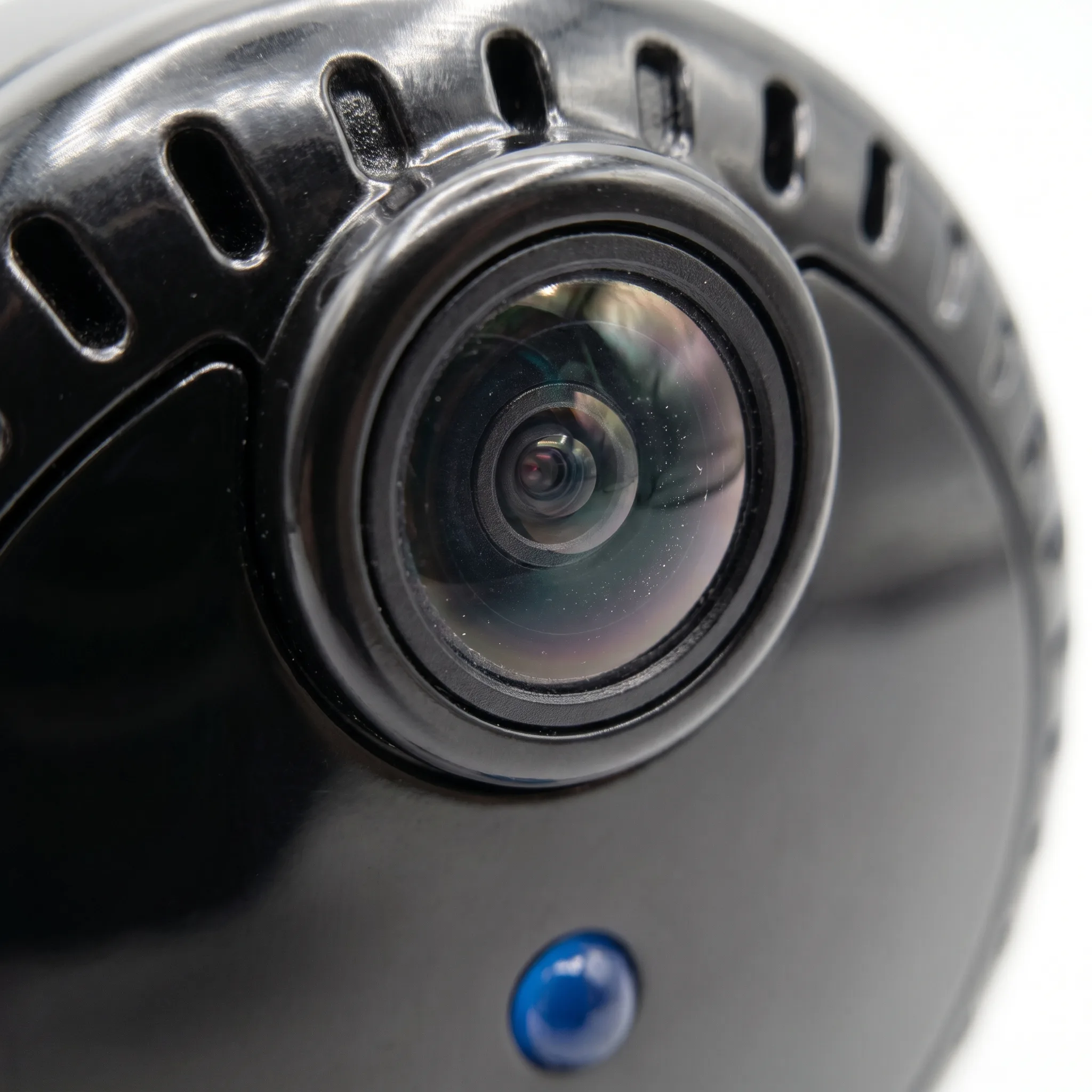 R10 4K WiFi Mini Camera with Night Vision lens close-up
