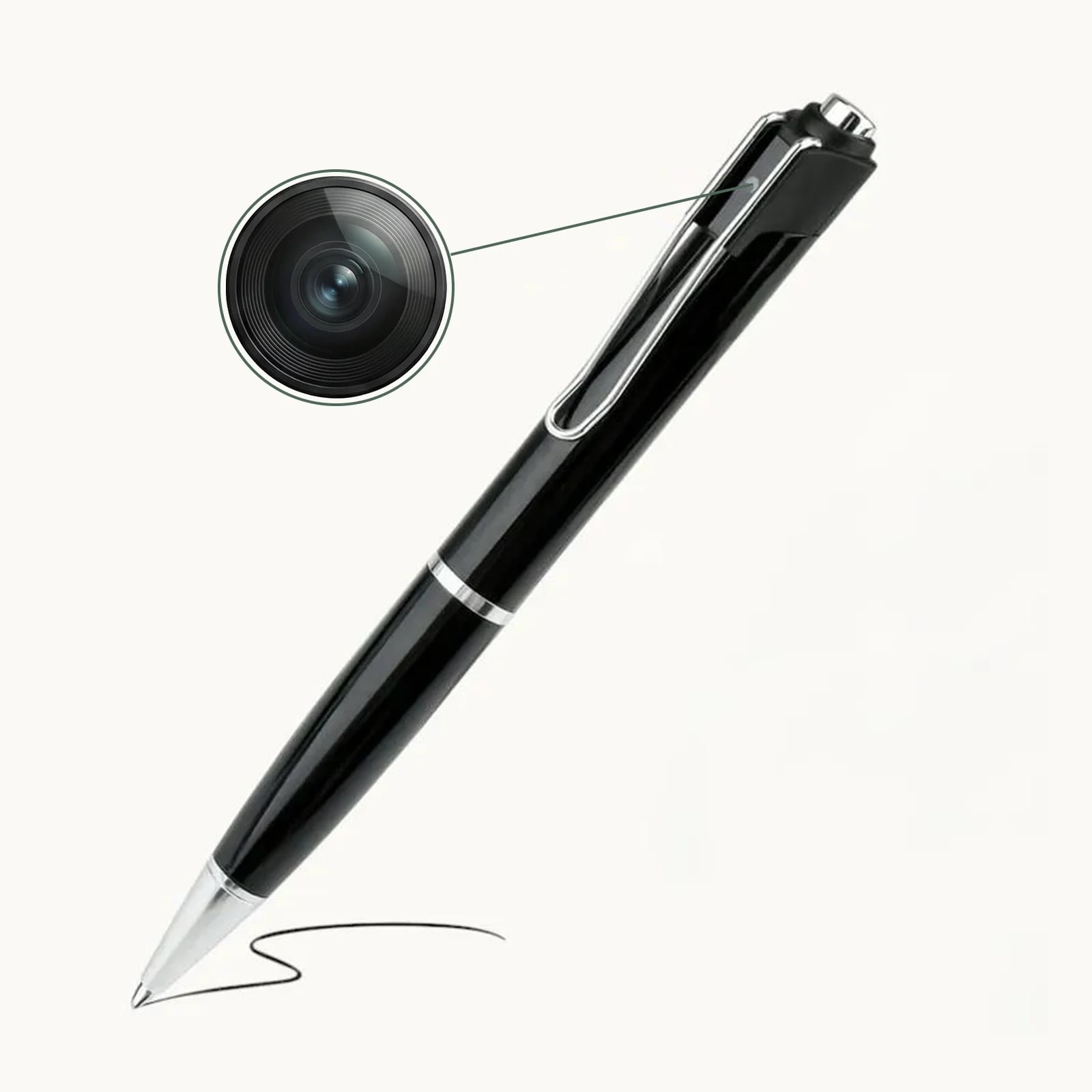 QZT W9 1080P HD spy pen camera 12MP photo recording device